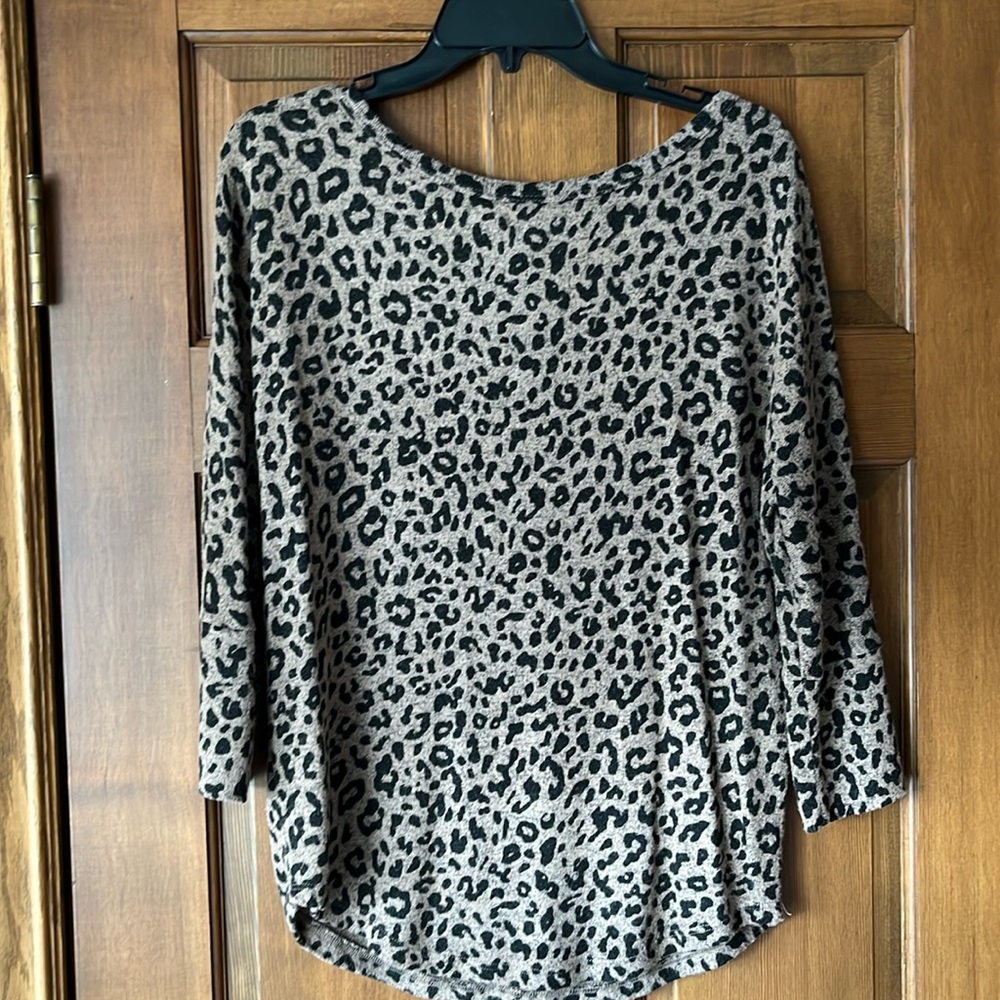 Market & Spruce animal print top